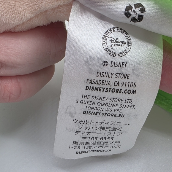 Disney Store Tinkerbell Fairy Peter Pan Toddler Plush Doll - Picture 5 of 9